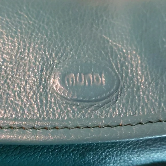 MUNDI Nappa Leather Clutch - Vintage - Picture 2 of 10